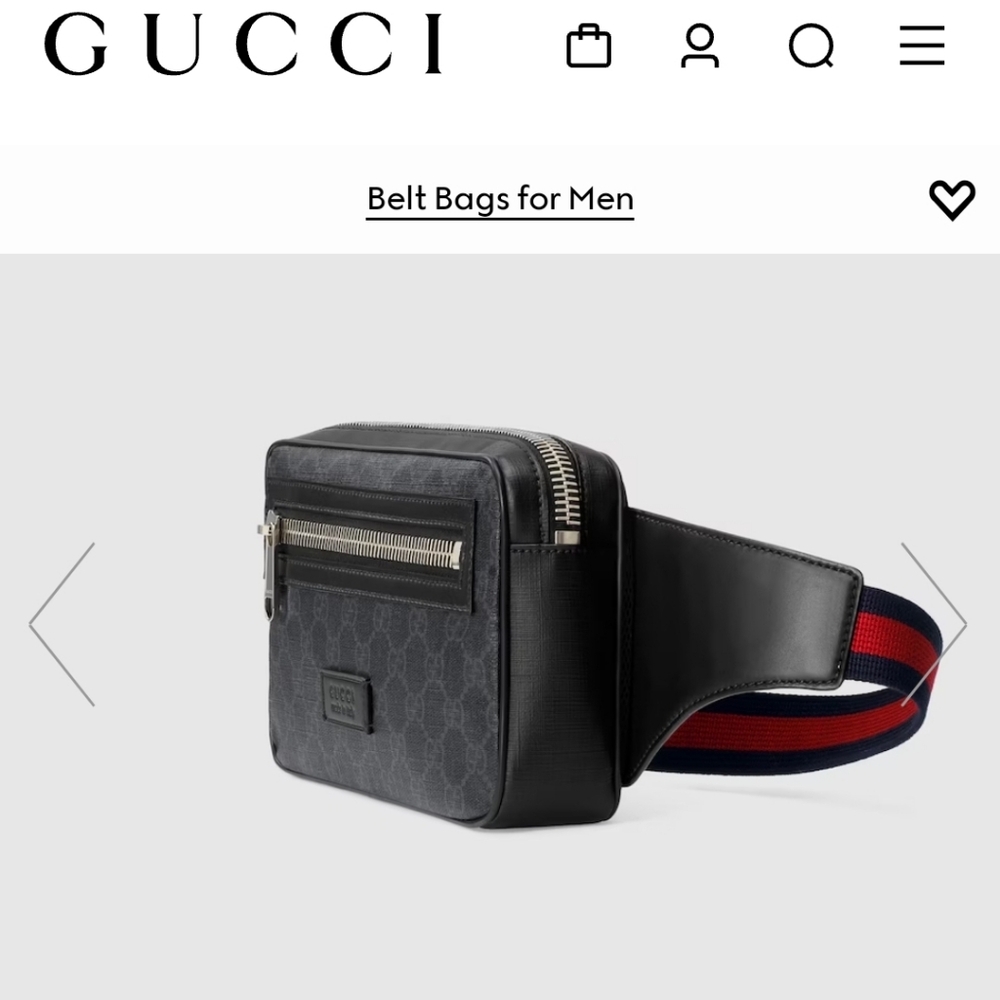 GG small pouch crossbody bag.